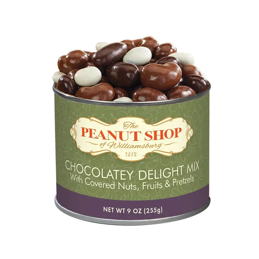 The Peanut Shop - Chocolate Specialities - CHOCOLATEY DELIGHT MIX, 9oz