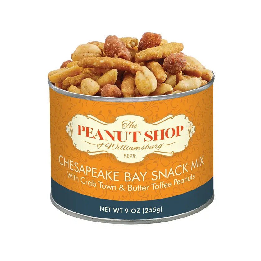 The Peanut Shop - Snack Mixes - CHESAPEAKE BAY SNACK MIX, 9oz