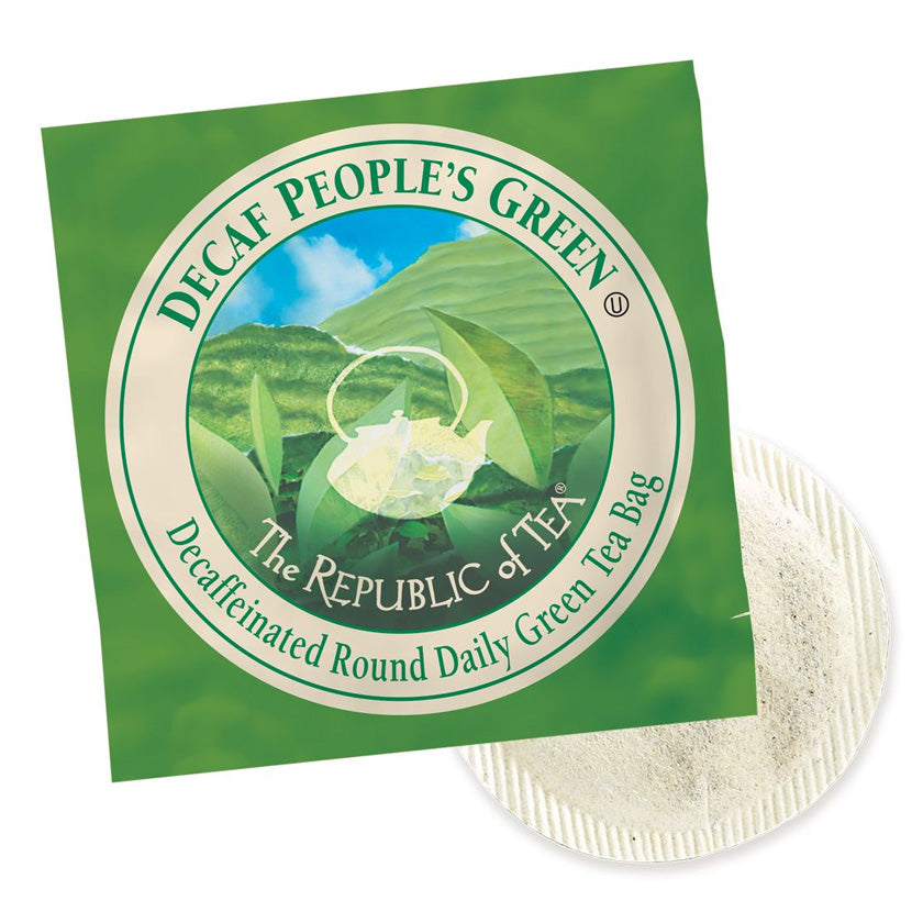 The Republic of Tea - Daily Green Tea® - DECAF The People's Green Overwraps (50 Bags)