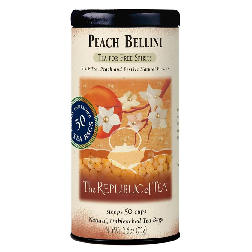 The Republic of Tea - Peach Bellini Black Tea
