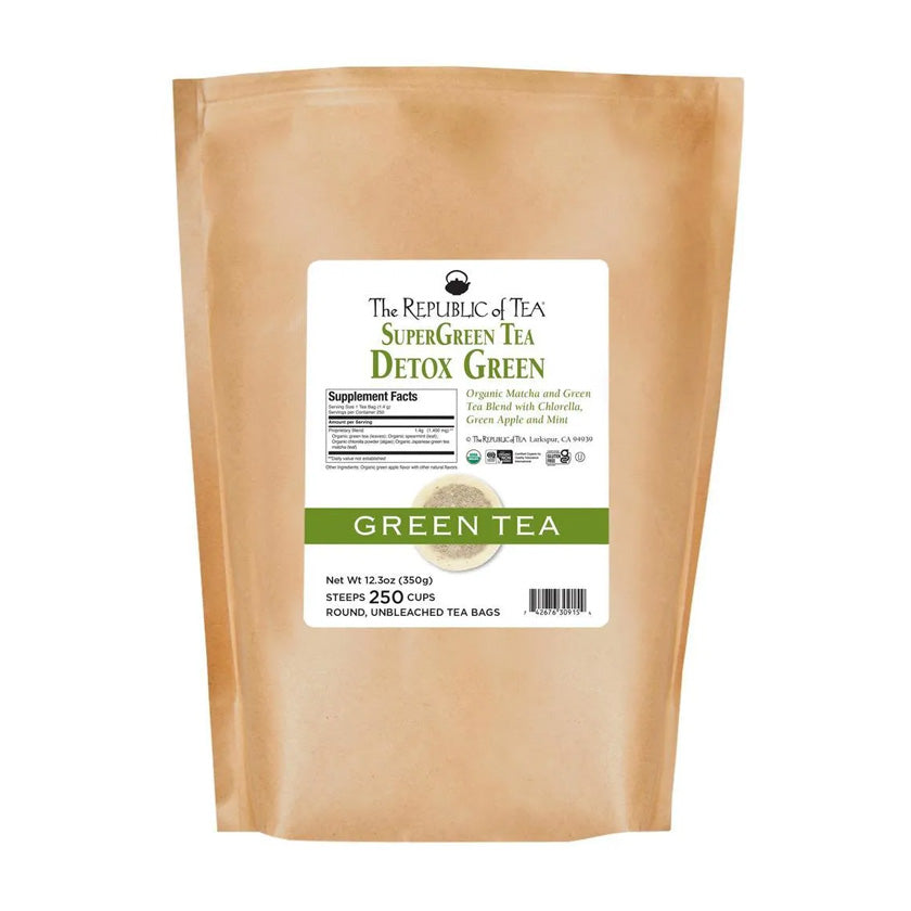 The Republic of Tea - SuperGreen Detox Green - Bulk