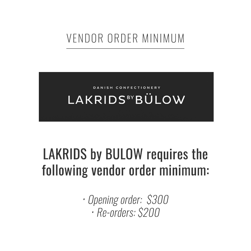 Lakrids by Bulow - Chocolate Coated Licorice - DARK & SEA SALT - SMALL F - 125g