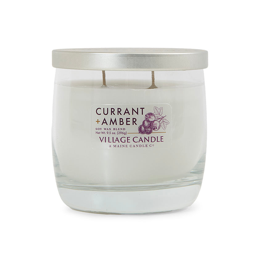 Village Candle - Currant + Amber Wild Light