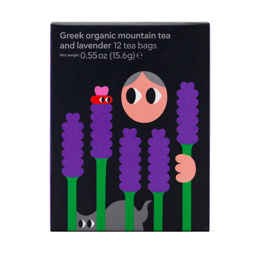 Yiayia & Friends - Greek Organic Mountain Tea and Lavender (12 tea bags)
