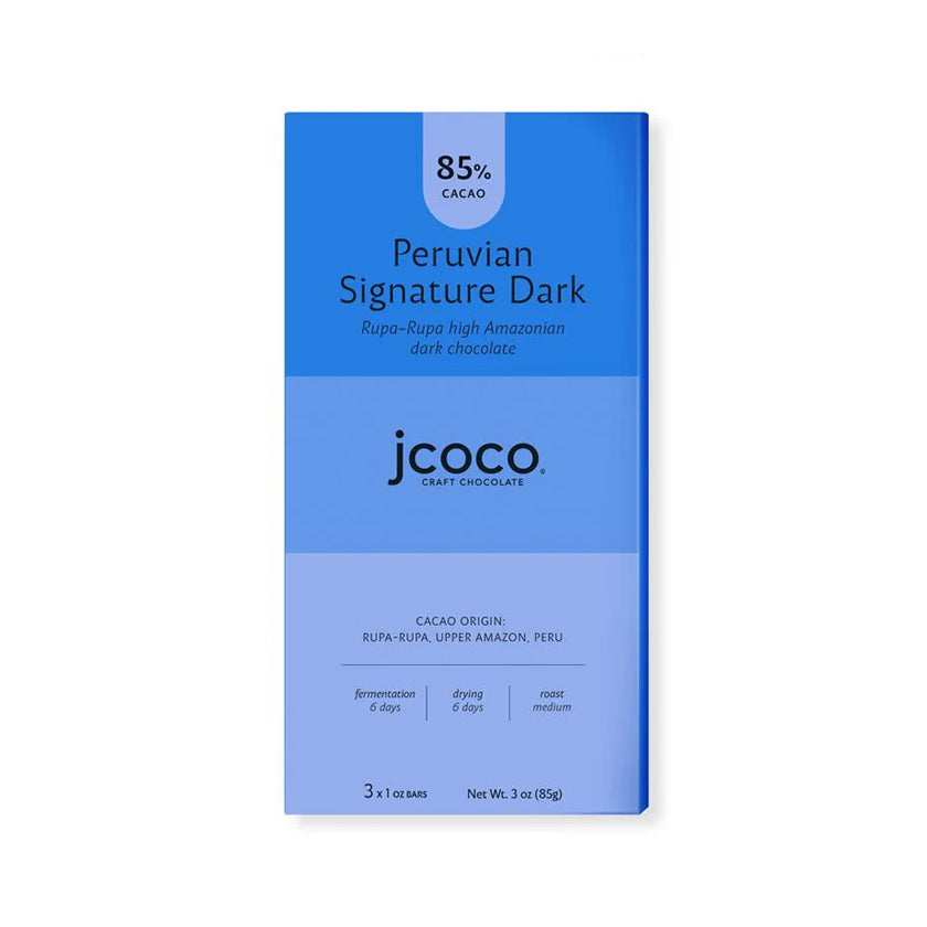 jcoco - Peruvian Signature Dark Chocolate Bar 3oz