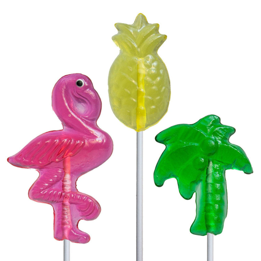Melville - Lollipops - Tropical - Assorted - Bulk