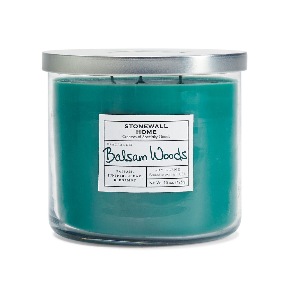 Stonewall Home - Candles & Fragrance - Balsam Woods, Medium Bowl