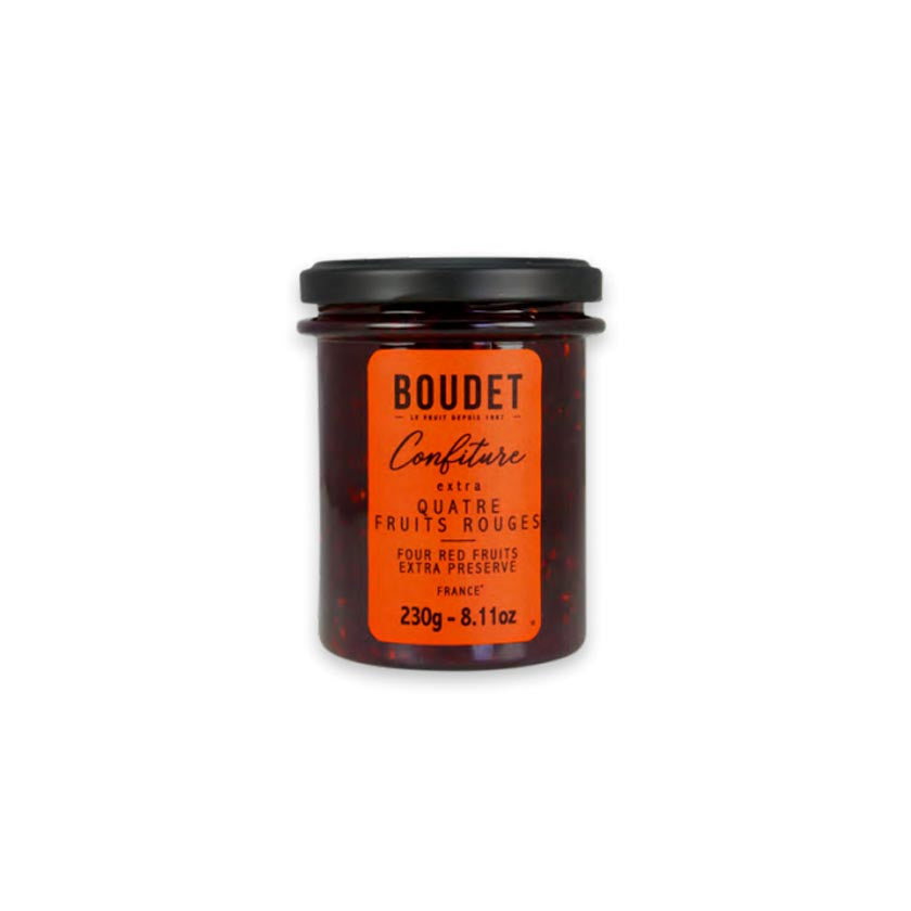 Boudet - Four Red Fruits Preserve 63% Fruit
