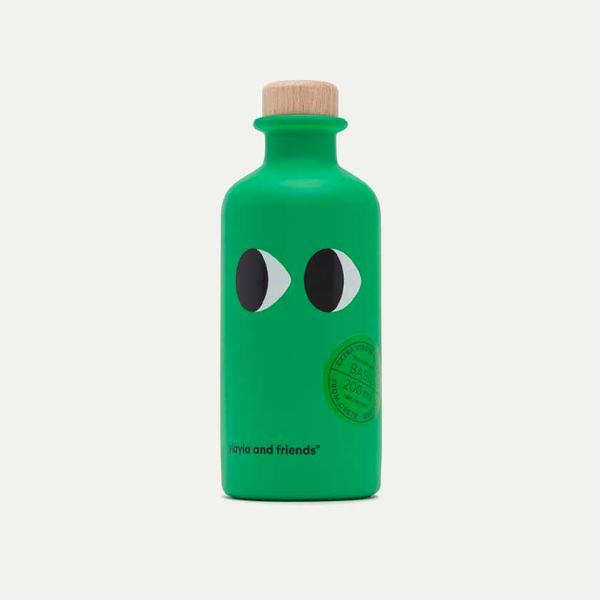 Yiayia & Friends - Olive Oil w/Basil - 200ml