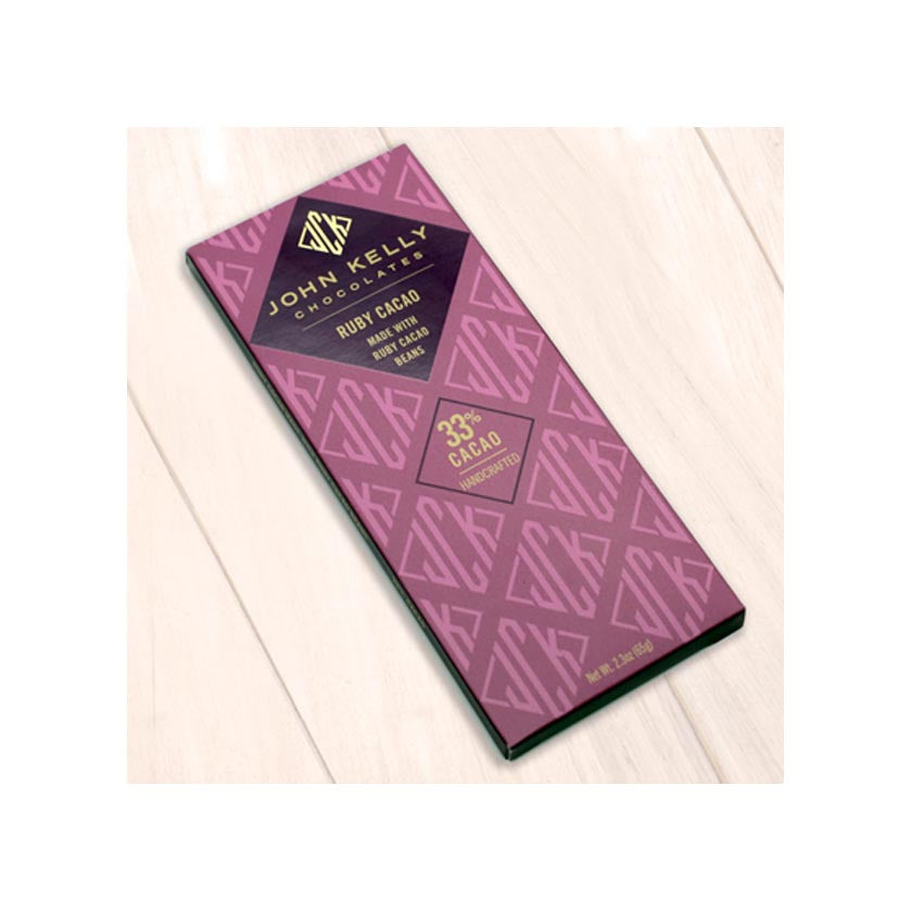 John Kelly Chocolates - Solid Bars - Ruby Cacao