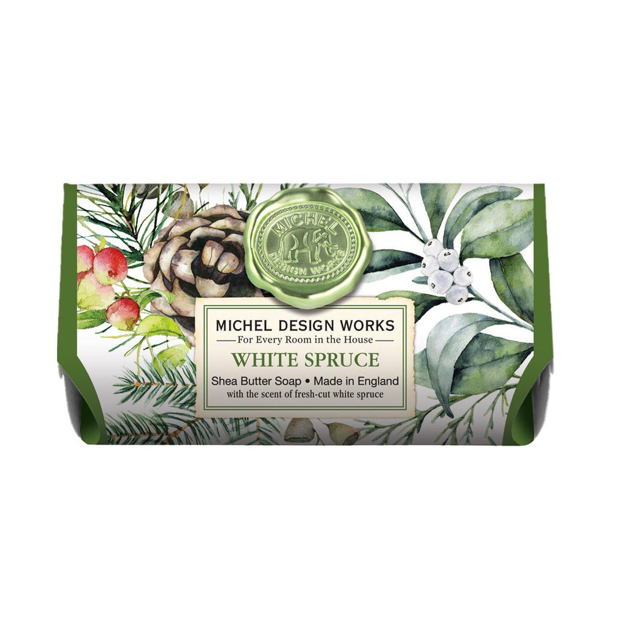 Michel Design Works - White Spruce Large Bath Soap Bar