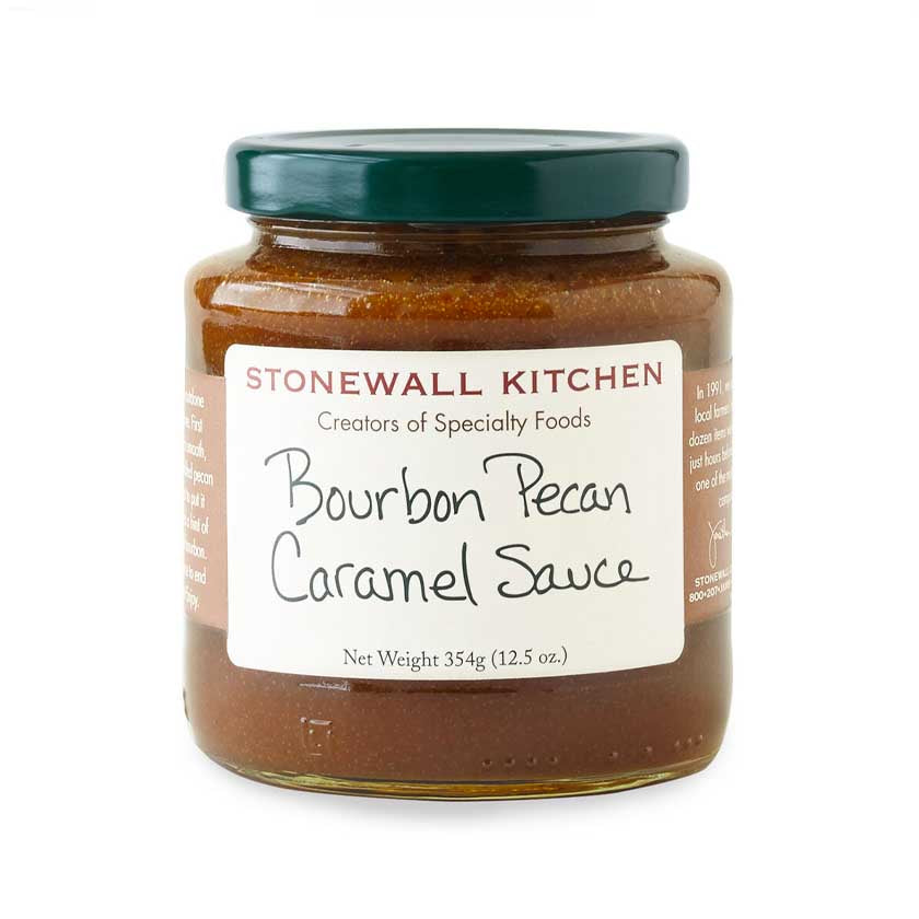 Stonewall Kitchen - Bourbon Pecan Caramel Sauce 12.5oz