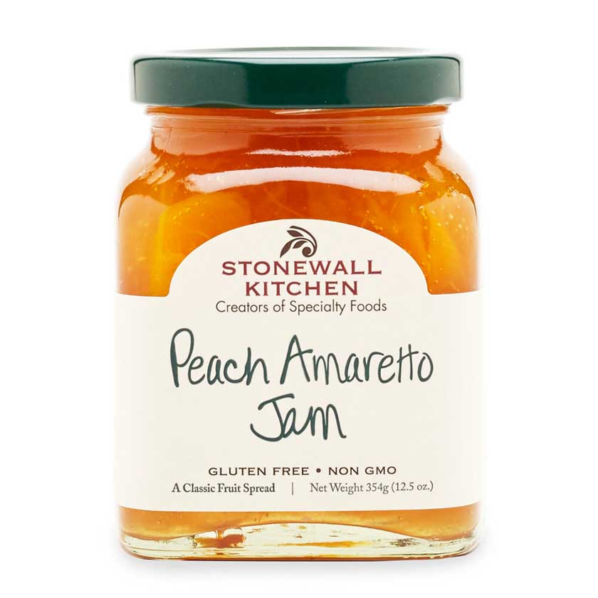 Stonewall Kitchen - Peach Amaretto Jam 12.25oz
