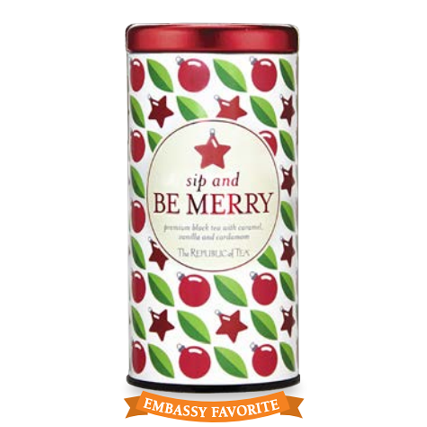 The Republic of Tea - Sip and Be Merry Black (Single) *Avail Sept. 1
