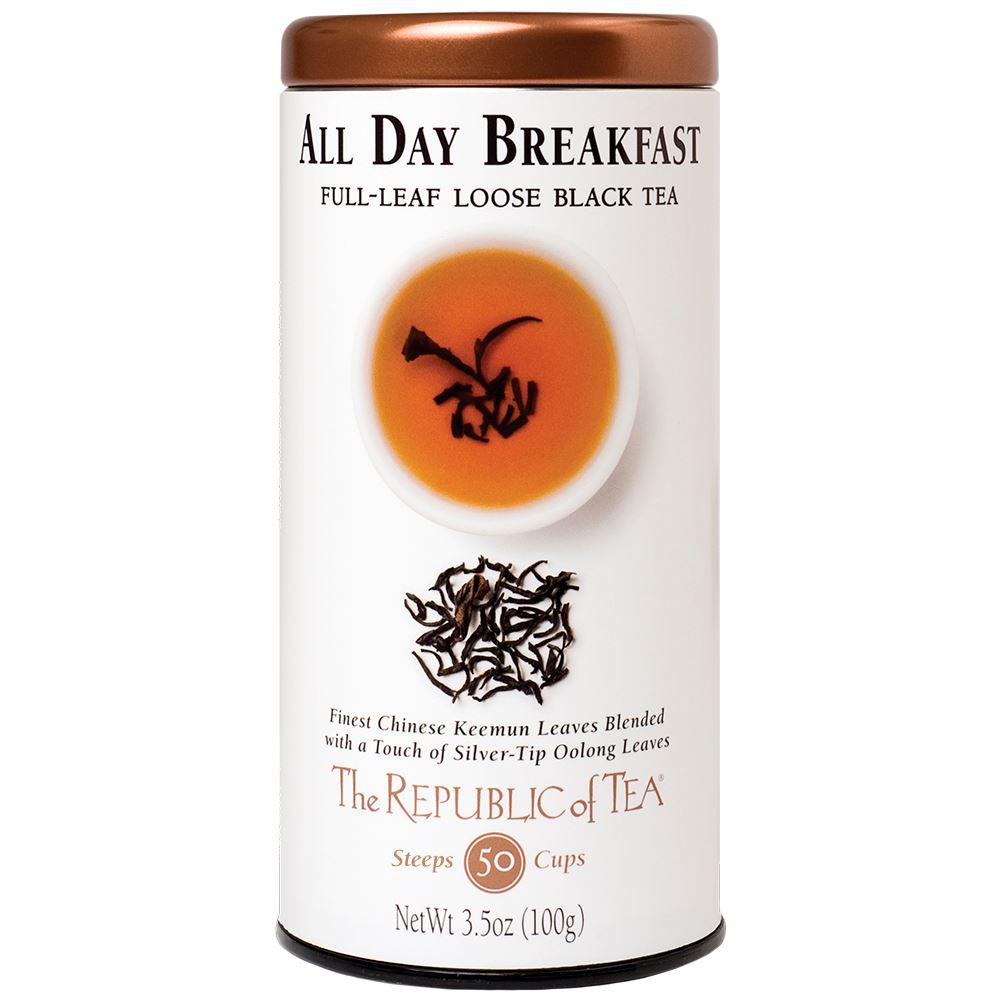 The Republic of Tea - All Day Breakfast Full Leaf Tea (Case)