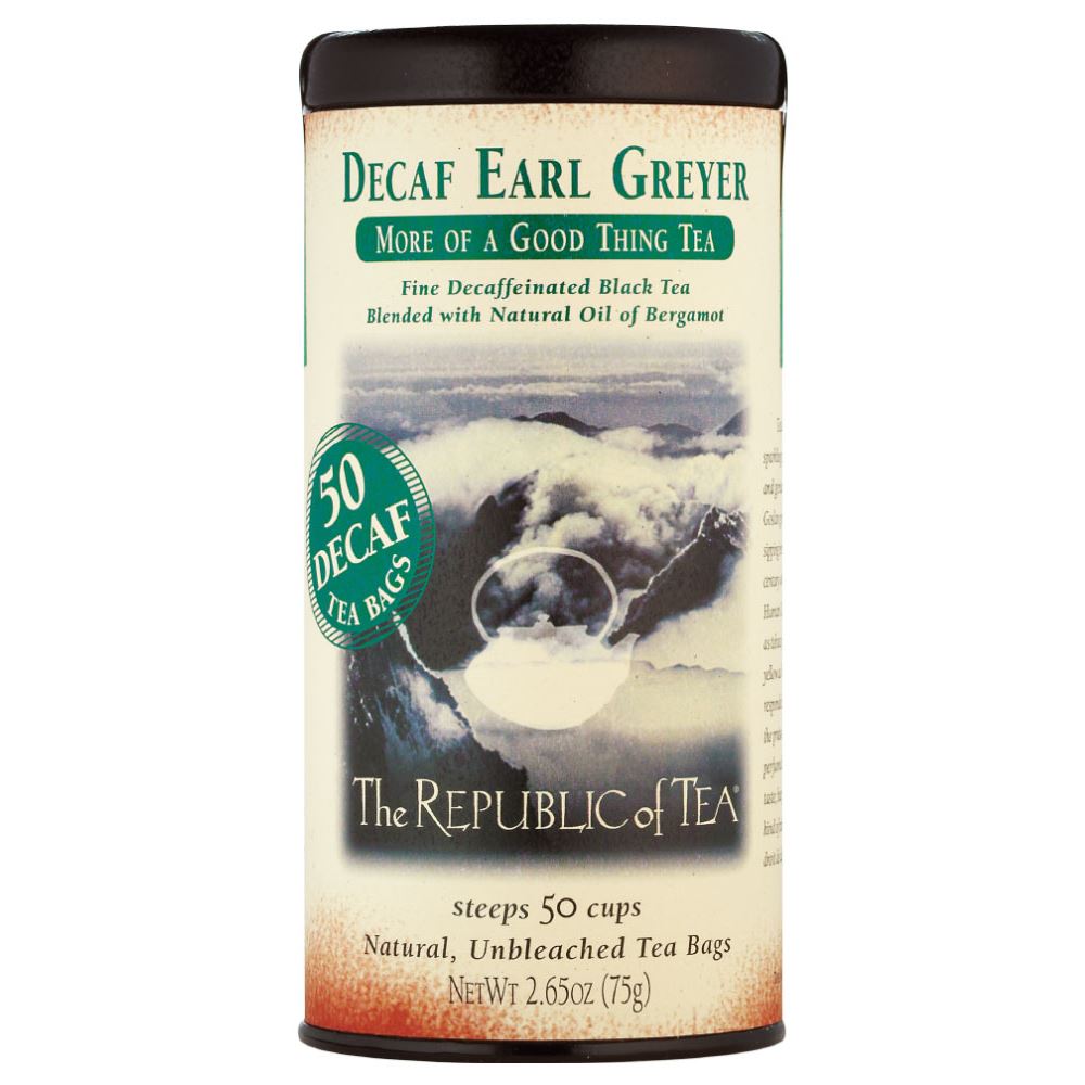 The Republic of Tea - DECAF Earl Greyer (Case)