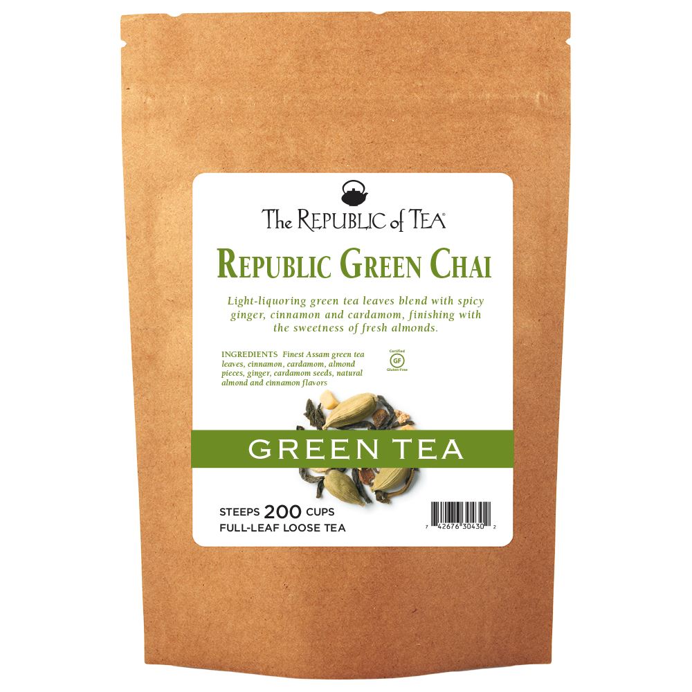 The Republic of Tea - Republic Chai® Green Full-Leaf Bulk Bag (1 lb)