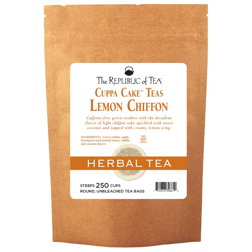 The Republic of Tea - Cuppa Cake® Lemon Chiffon Bulk Bag (250 ct)