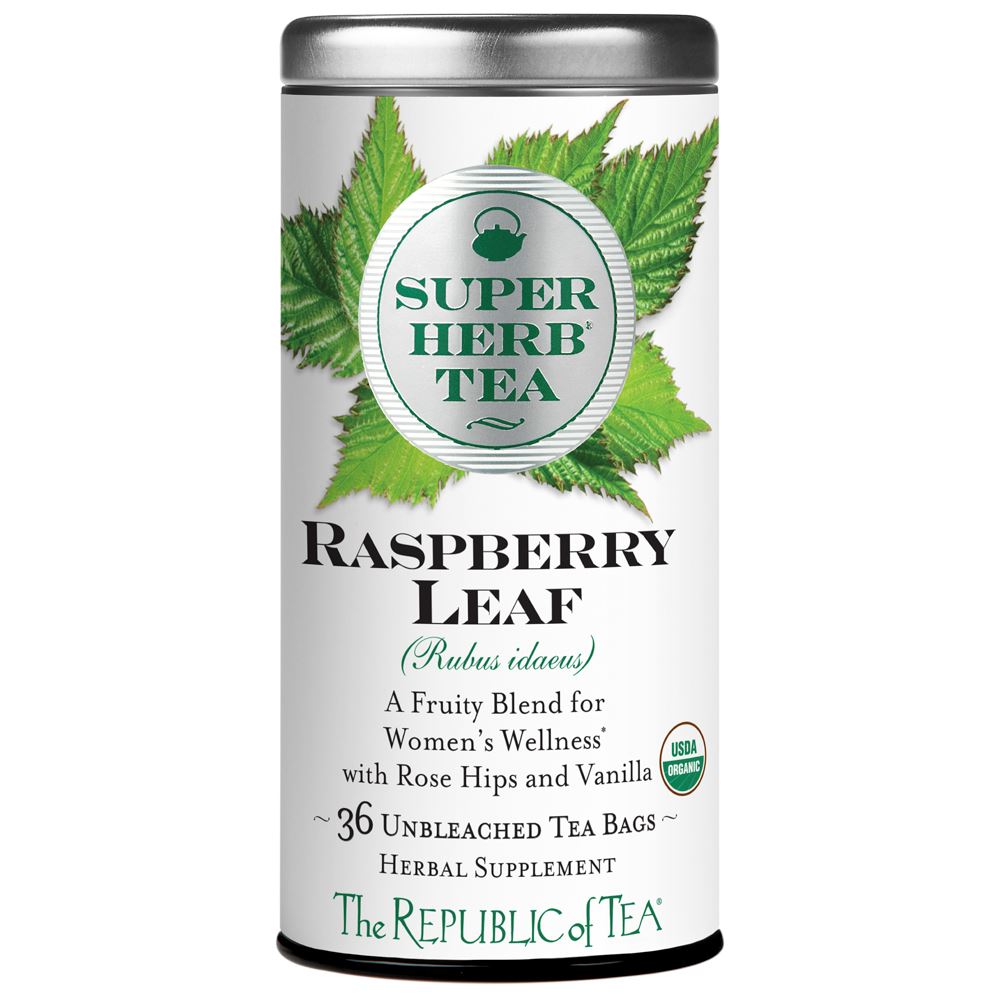 The Republic of Tea - SuperHerb® Organic Raspberry Leaf (Single)