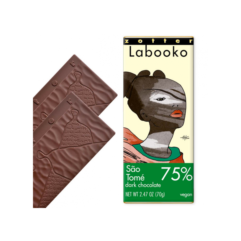 Zotter Labooko - 75% S?£o Tom?©