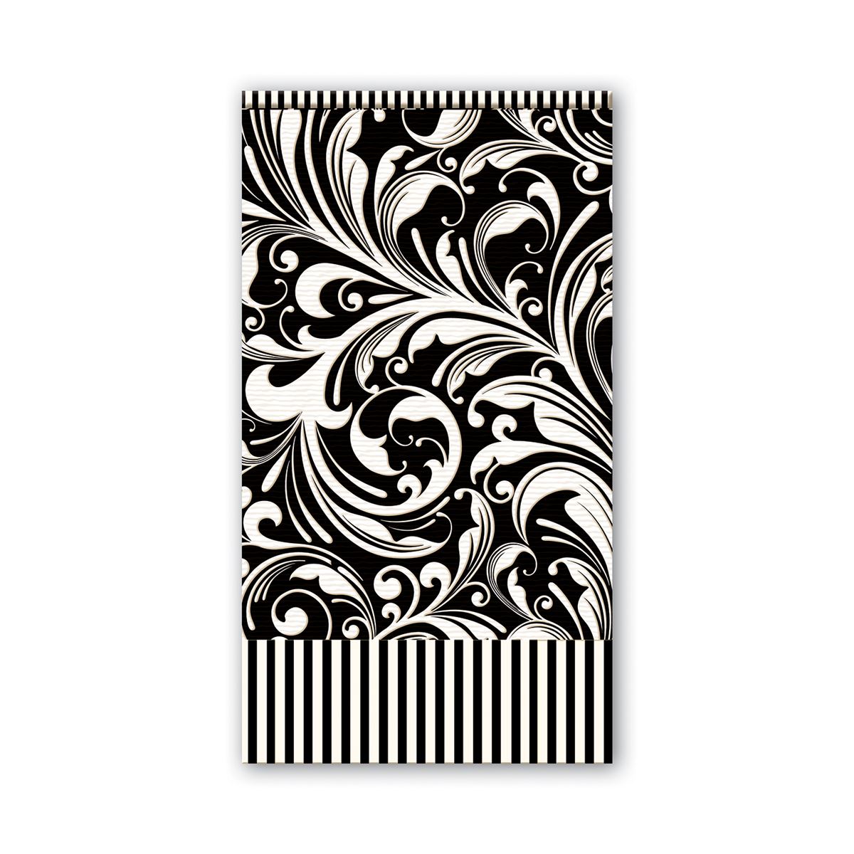 Michel Design Works - Black Florentine Hostess Napkin