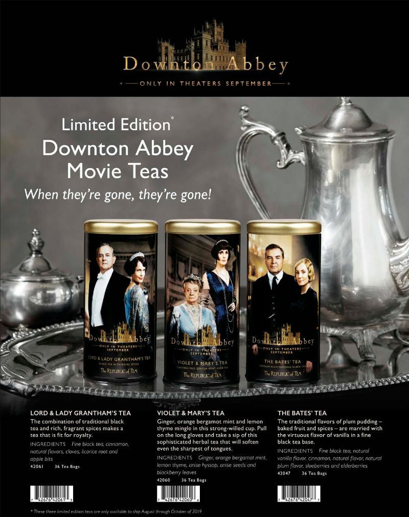 Downton Abbey Movie Teas