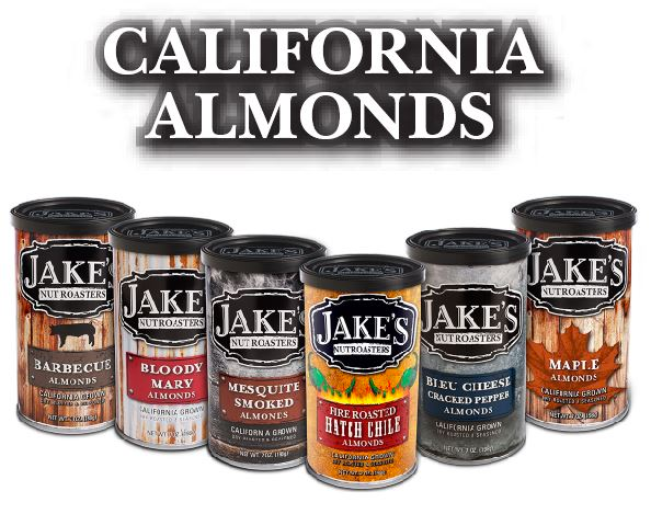 Jake’s Nut Roasters creative line of specialty almond snacks