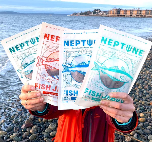 Neptune Fish Jerky bags
