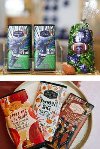 Fall and Football Collections from Seattle Chocolate