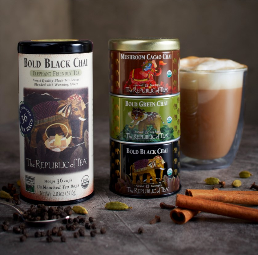 Organic Chai premium tea blends - Photo Credit: The Republic of Tea