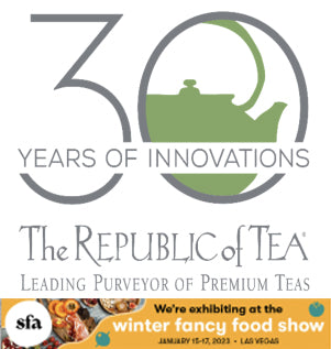 Visit The Republic of Tea at the 2023 Winter Fancy Food Show!