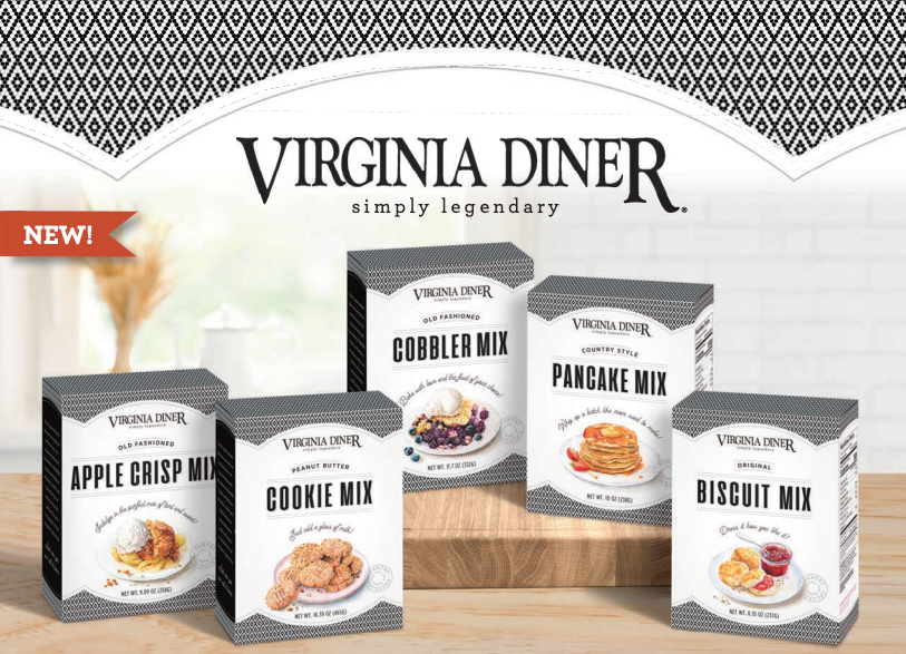 Introducing "The DINER PANTRY LINE" from Virginia Diner