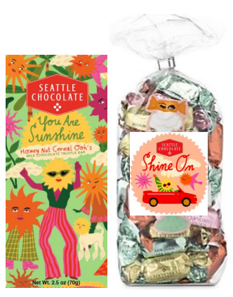 NEW “Sunshine" Give Back Collection from Seattle Chocolate