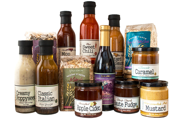 Collection of Dressings, Dips, Sauces, Condiments and more from Paradign Foodworks