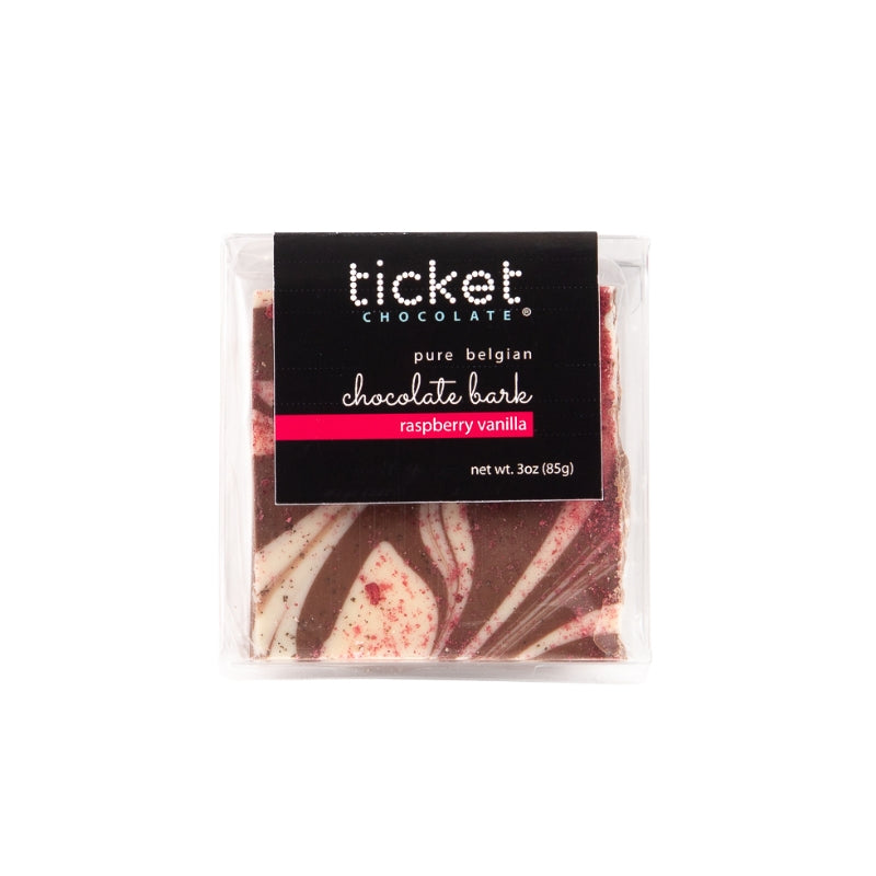 Ticket Chocolate - Raspberry-Vanilla (milk/white)