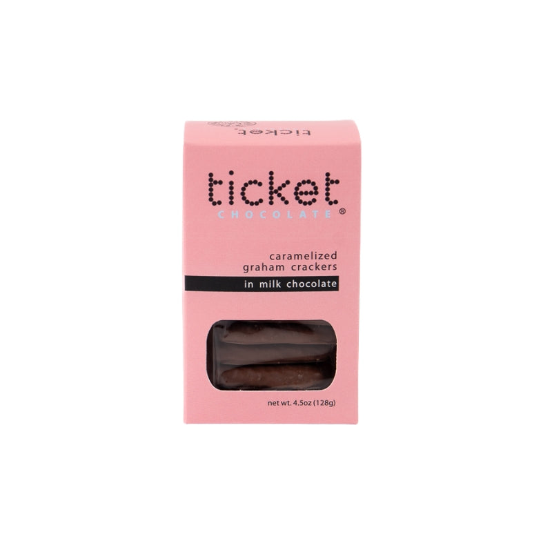 Ticket Chocolate - Caramelized Graham Crackers (milk)
