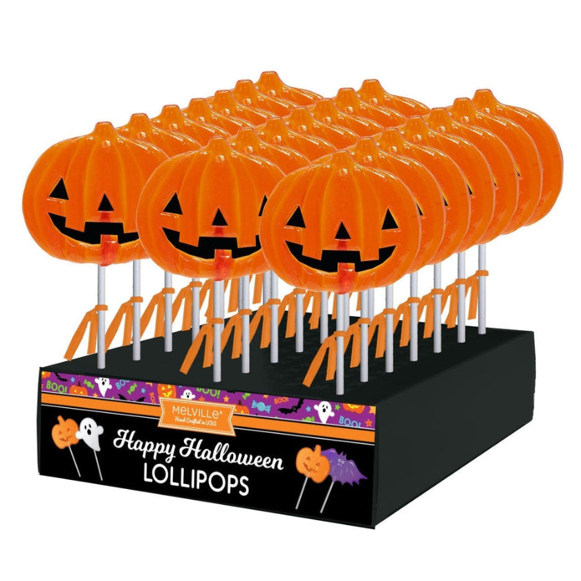 Melville - Lollipops - Happy Jack-O-Lantern - Display