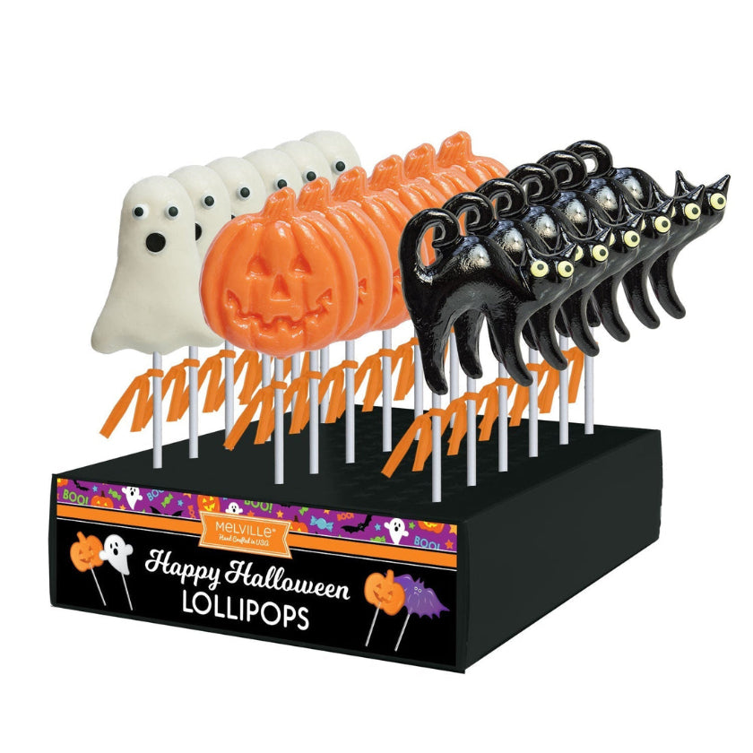 Melville - Lollipops - Spooky - Assorted - Display
