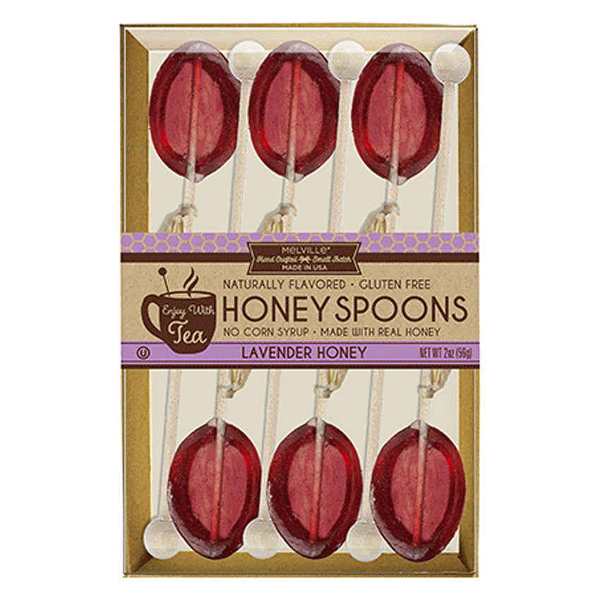Melville - Honey Spoons - Lavender - Gift Set