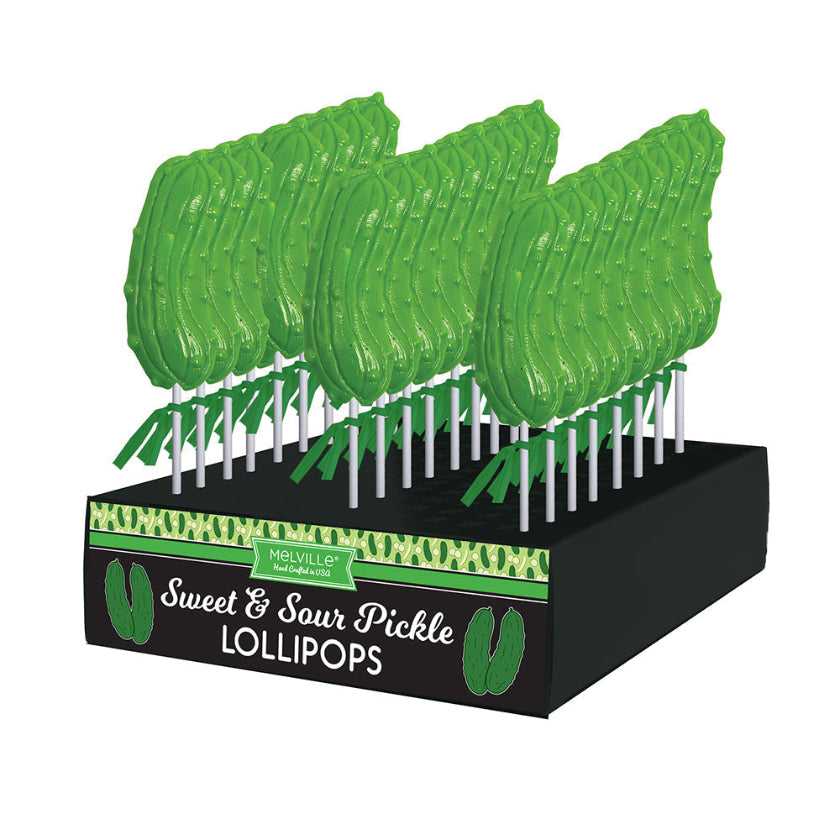 Melville - Lollipops - Sour Pickle - Display