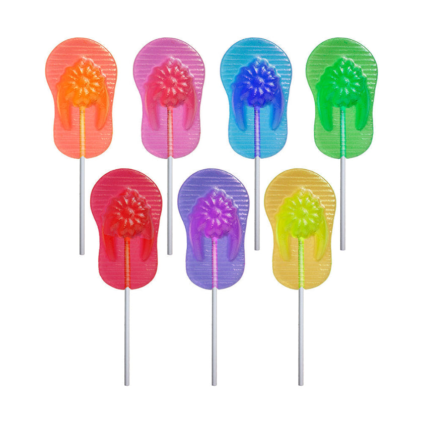Melville - Lollipops - Flip Flop - Assorted - Bulk