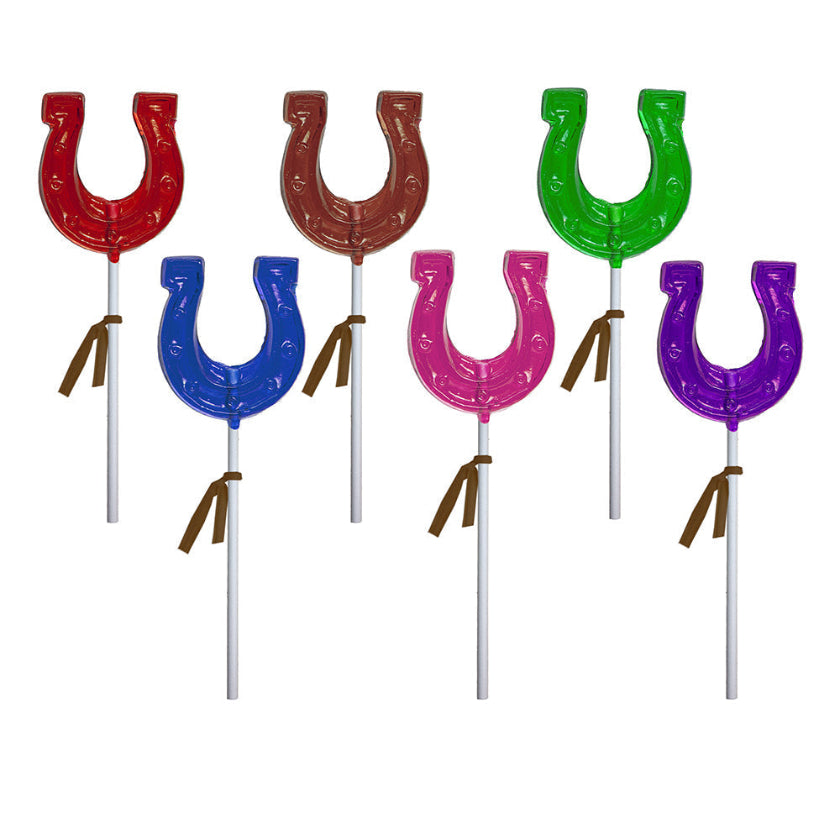 Melville - Lollipops - Horseshoe - Assorted - Bulk
