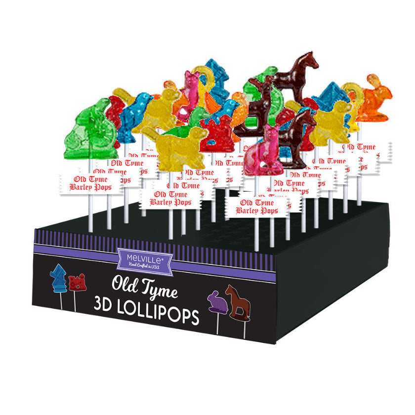 Melville - Old Tyme Barley Lollipops - Assts - Display