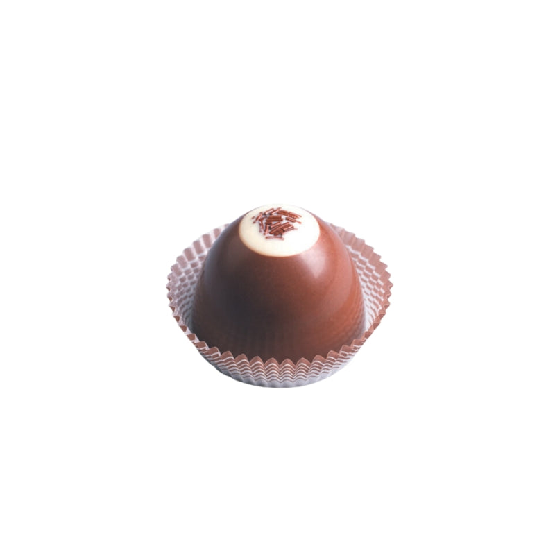 Ticket Chocolate - Cappuccino, 0.75oz - Petite Dome