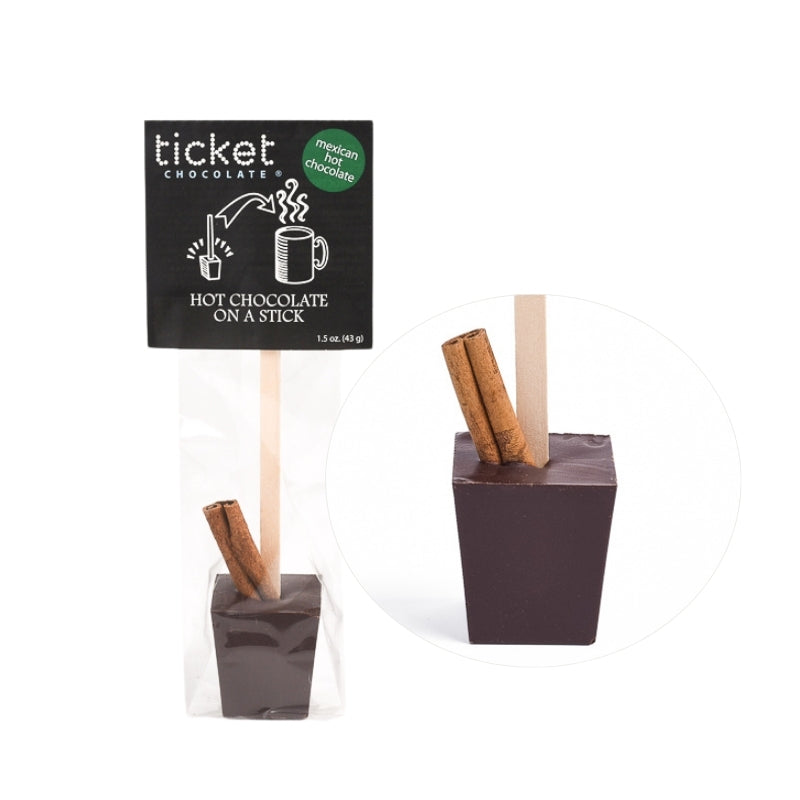 Ticket Chocolate - Mexican (dark) - Hot Chocolate On A Stick