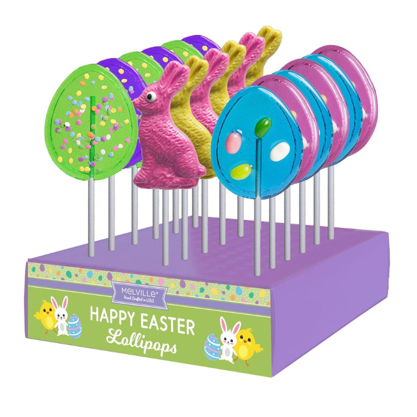 Melville - Lollipops - Easter Fun - Assorted - Display