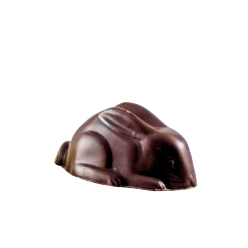 Ticket Chocolate - Easter Bunny Shape (dark)