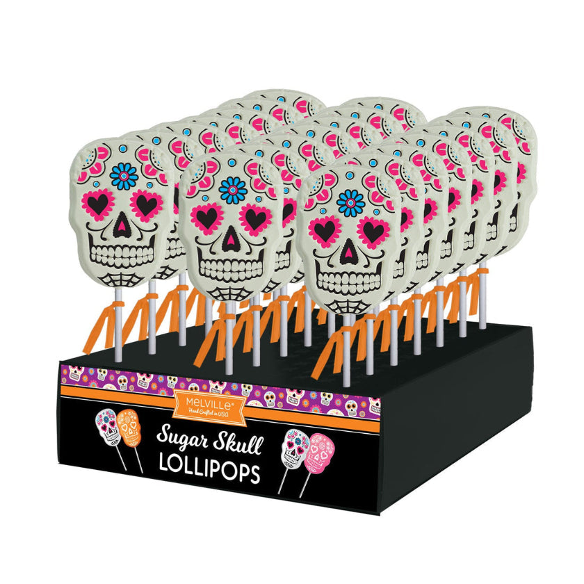 Melville - Lollipops - Sugar Skull - Display