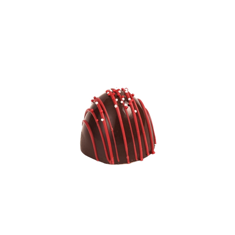 Ticket Chocolate - Candy Cane - .75oz - Petite Dome