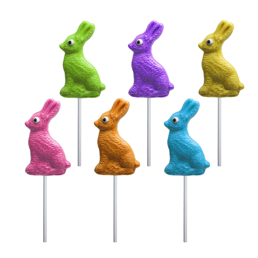 Melville - Lollipops - Bunny Profile - Assorted - Bulk